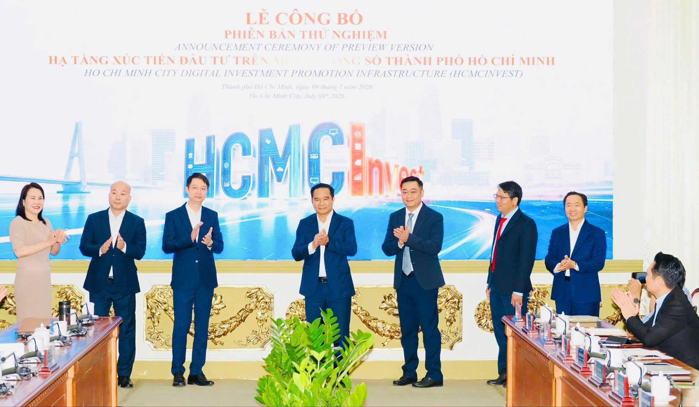 TP.HCM công bố nền tảng xúc tiến đầu tư số HCMCInvest