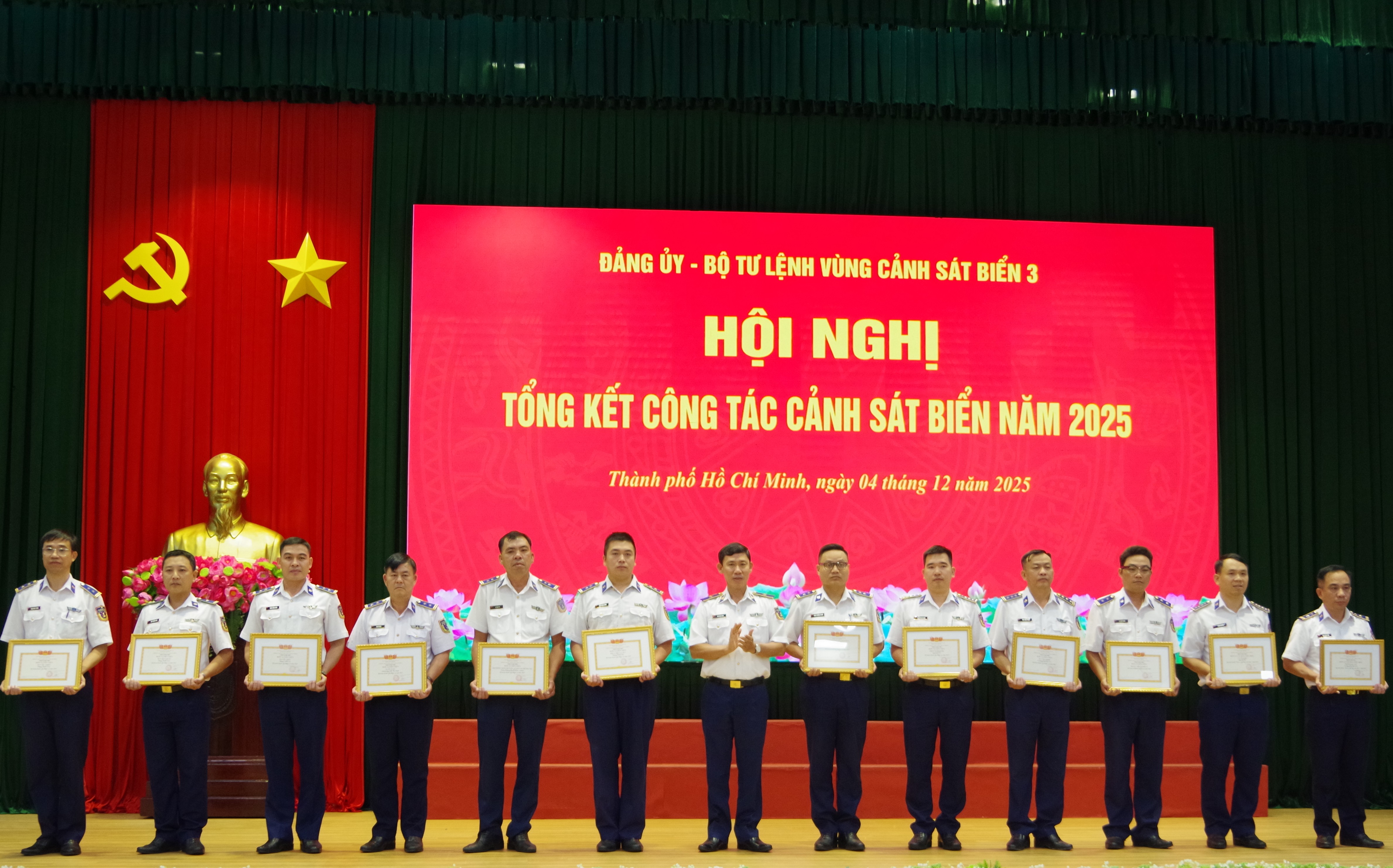 Năm 2025, Bộ Tư lệnh Vùng Cảnh sát biển 3: Quyết tâm khắc phục khó khăn và đạt được những kết quả toàn diện, nổi bật