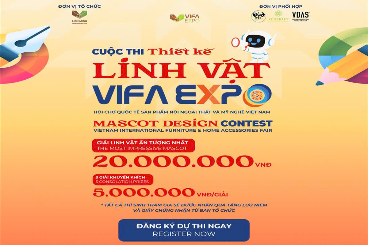 TP.HCM: Phát động cuộc thi thiết kế linh vật tôn vinh ngành nội ngoại thất - mỹ nghệ Việt Nam