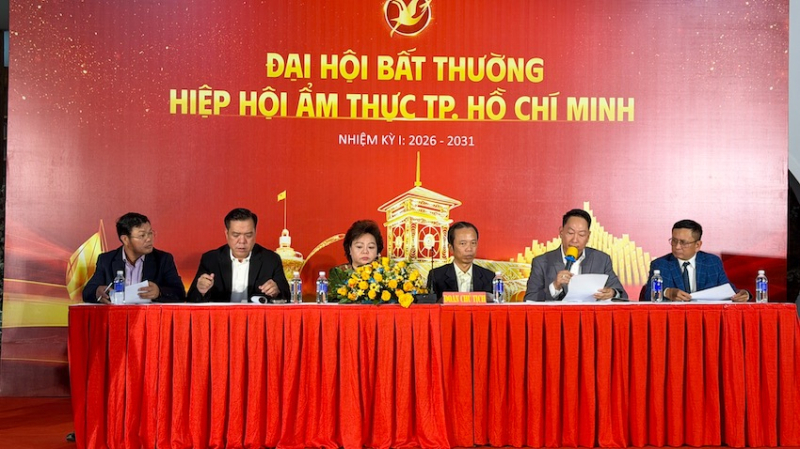 Ông Nguyễn Tấn Việt được tín nhiệm giữ chức vụ Chủ tịch Hiệp hội ẩm thực TP.HCM