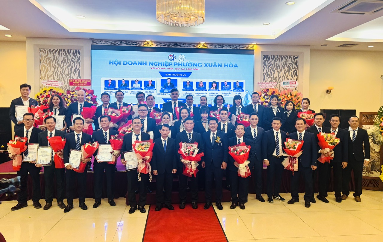 TP.HCM: Ra mắt mắt Hội Doanh nghiệp phường Xuân Hòa nhiệm kỳ I