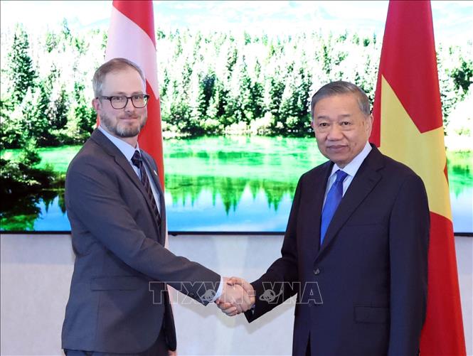 Tổng Bí thư, Chủ tịch nước Tô Lâm tiếp lãnh đạo Đảng Cộng sản Canada