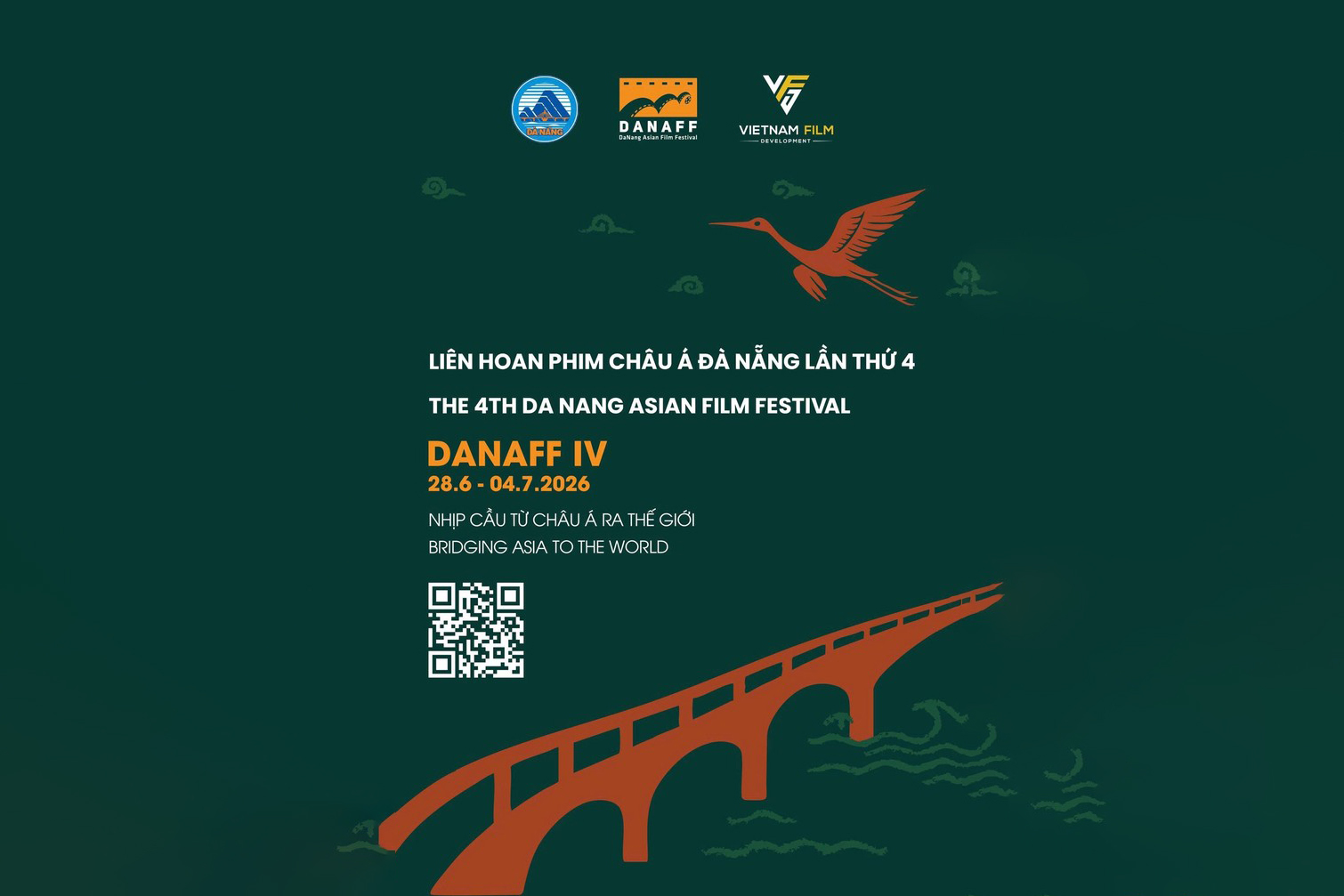 Dự kiến Liên hoan phim châu Á Đà Nẵng lần thứ IV diễn ra trong 7 ngày