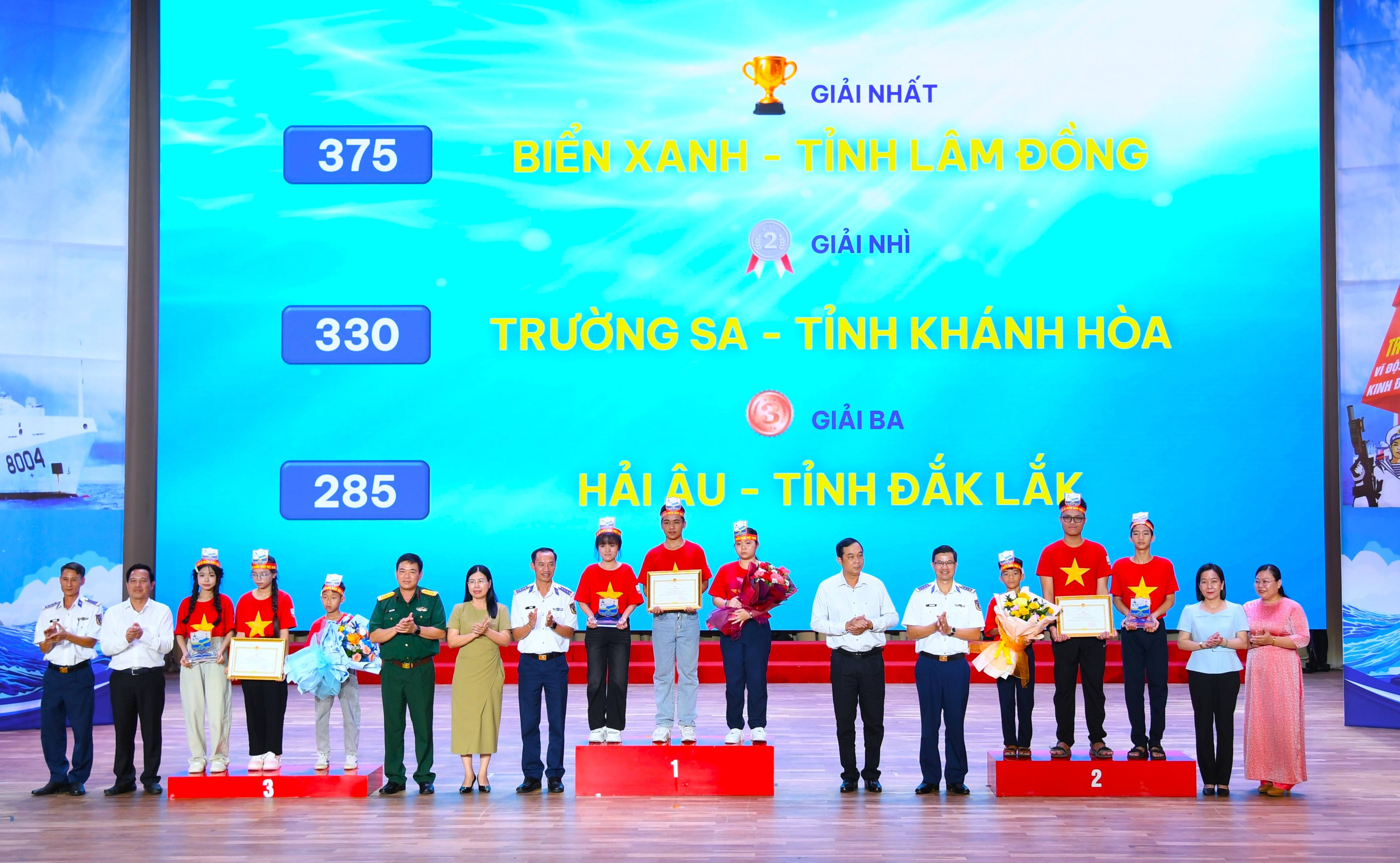 Tổ chức thành công Vòng chung kết khu vực 5, Cuộc thi “Em yêu biển, đảo quê hương”